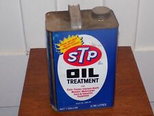 Vintage STP Oil Treatment Empty One Gallon Can picture