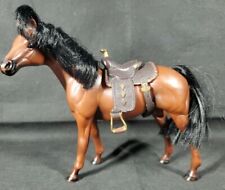 Vtg1988 Marchon Grand Champion Dark Brown Mare Horse w/ Black Hair Near Mint picture