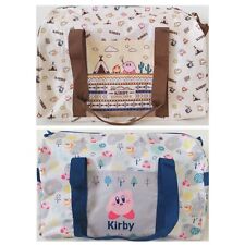 Kirby's Dream Land Traveling Bag Brown & Blue set Kirby & Waddle Dee Limited JPN picture