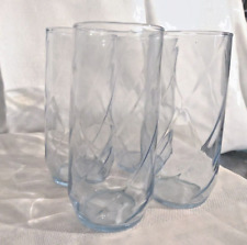 Vintage Libbey Drinking Glasses Swirl Pattern  Lot of 4 picture