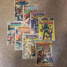 the Amazing Spider-Man Lot of mixed vintage comic books Mid to Low grade picture