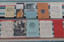 1950-60s  Lot of 10 Books  Castle  Maps Europe  UK  Great Britain Museums  picture
