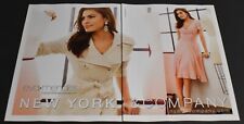 2014 Print Ad Sexy Heels Long Legs Fashion Lady Brunette Eva Mendes NYC Art picture