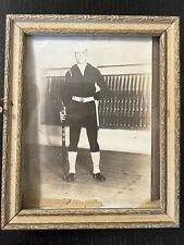 Pre-WWII U.S. Navy photo photograph Sailor with Rifle Armory MP Guard NAMED 1936 picture