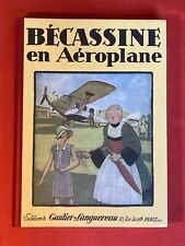 Snipe IN Aeroplane Hachette 2012 Gautier Languereau Back Webbed Good Mint Comics picture