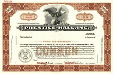 Prentice-Hall, Inc. - Stock Certificate - Specimen Stocks & Bonds picture