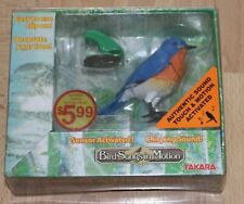 2006 Takara Bird Songs in Motion Sensor Activated Chirping Eastern Bluebird NOS picture