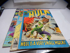 INCREDIBLE HULK Lot #’s 154-197-242 Marvel Comics  vs. Man-thing/Sic Semper picture