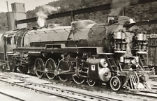 RPPC Chesapeake & Ohio Railway Railroad C&O CO #548 4-8-2 Locomotive Postcard picture