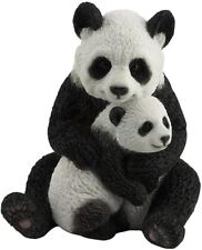 Veronese Design Mother Panda Hugging Cub Sculpture  picture