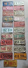 21 Illinois Lot of Roadkill License Plates Run Of Years 1960 - 1980 picture