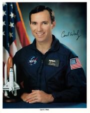 CARL E. WALZ signed autographed 8x10 NASA ASTRONAUT litho photo picture