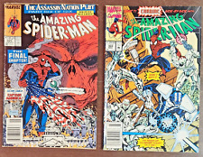 The Amazing Spider - Man Marvel Comics Issues: #325 and #360 picture