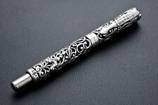 Erotic Carved Sterling Silver Pen picture