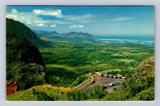 Oahu HI- Hawaii, Nuuanu Pali, Antique, Vintage Souvenir Postcard picture