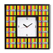 Life Savers Candy Advertising Promo Diner Clock 10.5