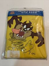 Looney Tunes Child’s Poncho With Hood Tazmanian Devil NEW picture