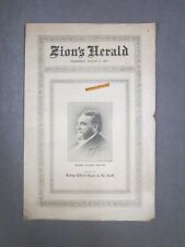Methodist Newspaper   Zion's Herald   Weekly   Aug 4 1915   Published in Boston picture