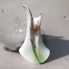 Franz Sculptured Porcelain Vase Finished in the “Papillon” Butterfly Decor picture