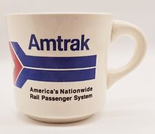 Vintage Amtrak America’s Nationwide Rail Passenger System Train Coffee Cup USA picture