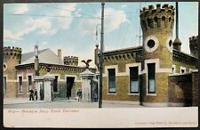 Postcard c1900s Brooklyn Navy Yard Entrance picture