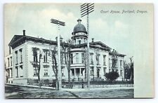 Postcard Court House Portland Oregon OR picture