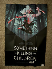 SOMETHING IS KILLING THE CHILDREN HOUSE OF SLAUGHTER 2 SIDED PROMO POSTER BOOM picture