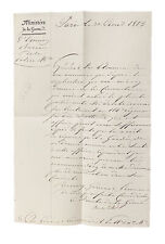 Napoleon’s Marshal Clarke Letter to General Francois L’ Guiltier de Hoff picture