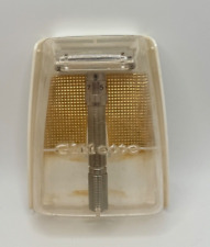 Exceptional 1963 Gillette Slim Adjustable Safety Razor with case picture