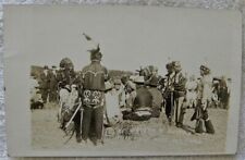 1914 Meskwaki Indian Field Meet Day, Tama, Iowa IA,Mesqaukie,Real Photo pc, RPPC picture