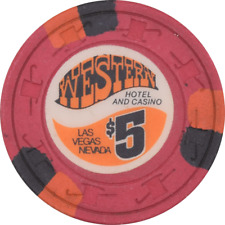 Western Casino Las Vegas Nevada $5 Chip 1971 picture