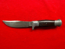 ANTIQUE 19th C MALEHAM & YEOMANS SHEFFIELD “GILLWELL” BELT KNIFE & SHEATH (895) picture