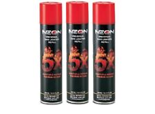 Neon Lighter 5X Gas Refill Butane Fluid Fuel Refined 300ml 10.1 (Pack of 3) picture