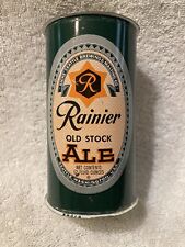 Vintage Rainier Old Stock ALE, Beer Can, Factory Defect, No Top or Bottom. picture