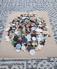 Vintage Grandmas Buttons Lot 4.2lbs In  Bag Estate Cleanout, Incredible Buttons picture