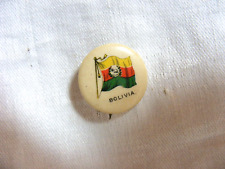 Vintage 1900's Duke Cigarette Button Pin Whitehead & Hoag Co. Bolivia 15-t picture
