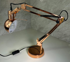 Anglepoise Desk Lamp Copper Colour Retro Fully Working Multi Position picture