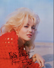 MYLENE DEMONGEOT HAND SIGNED 8x10 COLOR PHOTO+COA       STUNNING FRENCH ACTRESS picture
