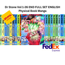 Dr Stone Complete Set Riichiro Inagaki Graphic Manga English Vol 1-26 Full Set picture