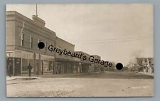 RPPC Main Street looking West CLAYTON NM New Mexico Vintage Real Photo Postcard picture