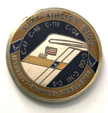 USAF 437th Airlift Wing Command-Colonel Erik W Hansen Challenge Coin 2