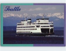 Postcard Washington State Ferry System Seattle Washington USA picture