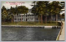 Vintage Postcard The Arrowhead Hotel Fourth Lake N.Y. Adirondacks *C6423 picture