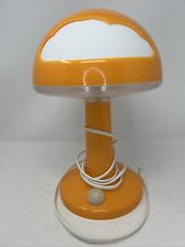 Ikea Skojig Orange & White Mushroom Cloud Lamp Retro ~ NO PLUG ADAPTER UNTESTED picture