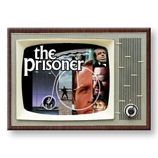 THE PRISONER Classic TV 3.5 inches x 2.5 inches Steel Cased FRIDGE MAGNET picture