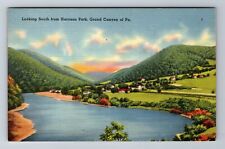 Harrison Park PA-Pennsylvania, Looking South Grand Canyon of PA Vintage Postcard picture