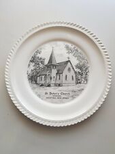 St. Peter's Episcopal Church Medford New Jersey Limited Edition 1957 Plate picture