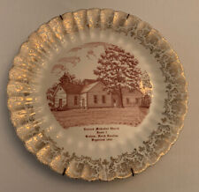 1950s Concord Methodist Church in Graham, NC Plate 10” picture