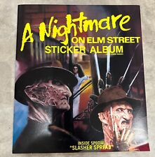 Nightmare on Elm Street St Sticker Album Empty 1984 NEW Case Fresh picture