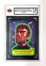 1976 Star Trek #20 Evil Klingon Kang, sticker 7.5 NM+ almost 8, KSA not PSA. picture